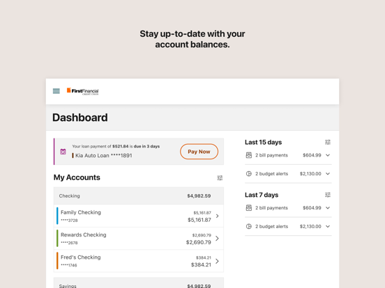 Screenshot #5 pour First Financial of New Mexico