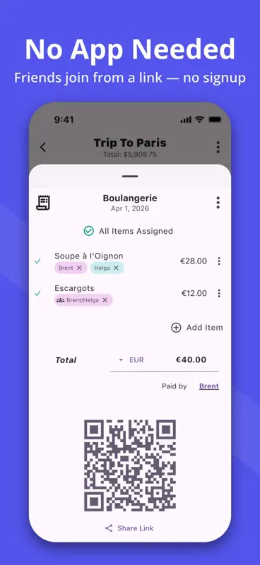 SplitPal - Expense Splitting screenshot 3 of 8