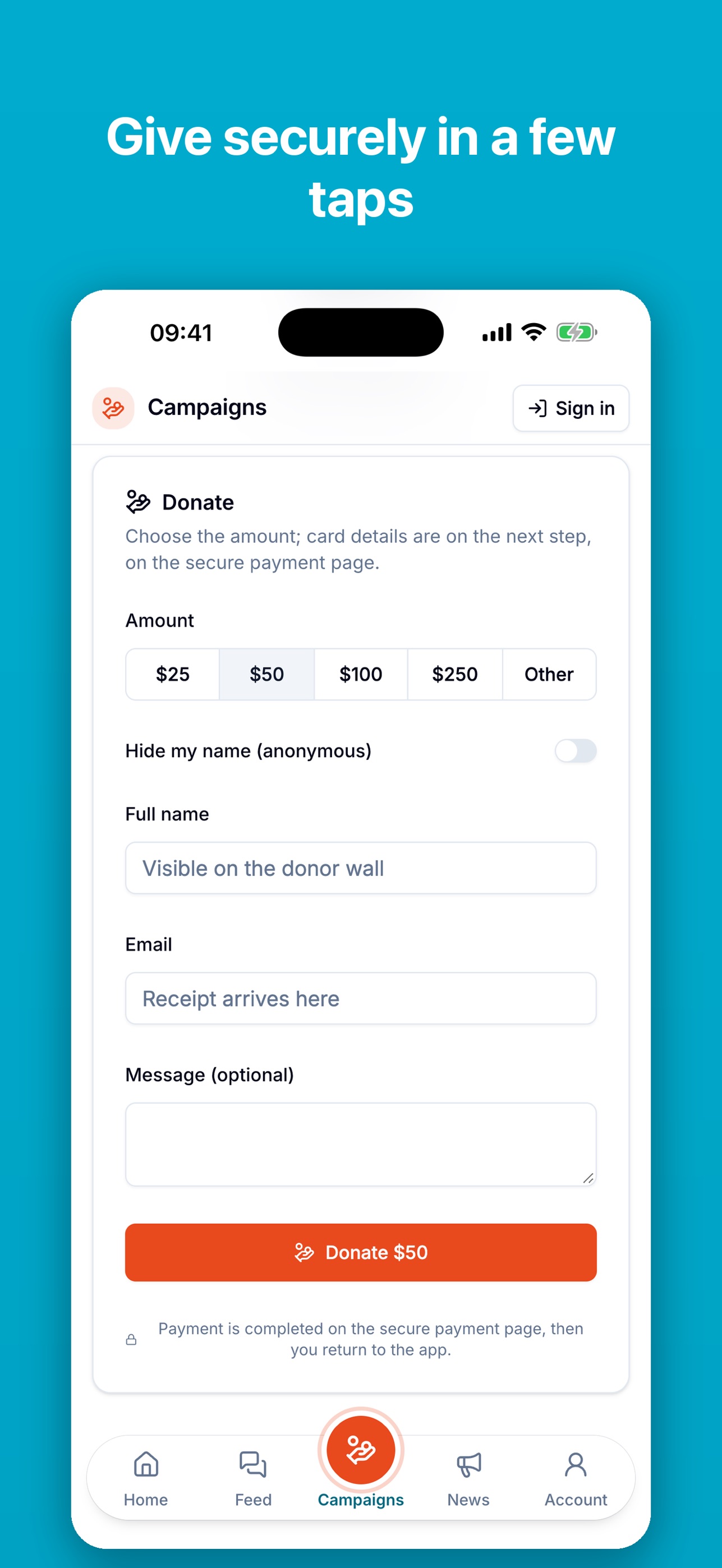 Screenshot 3 of Group FUNdraiser