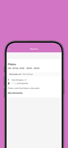 Palace Fitness iPhone screenshot