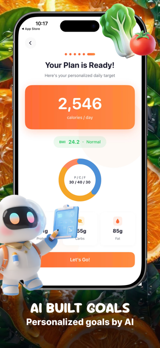 Calorie Tracker - Food Diary Screenshot 4 of 5