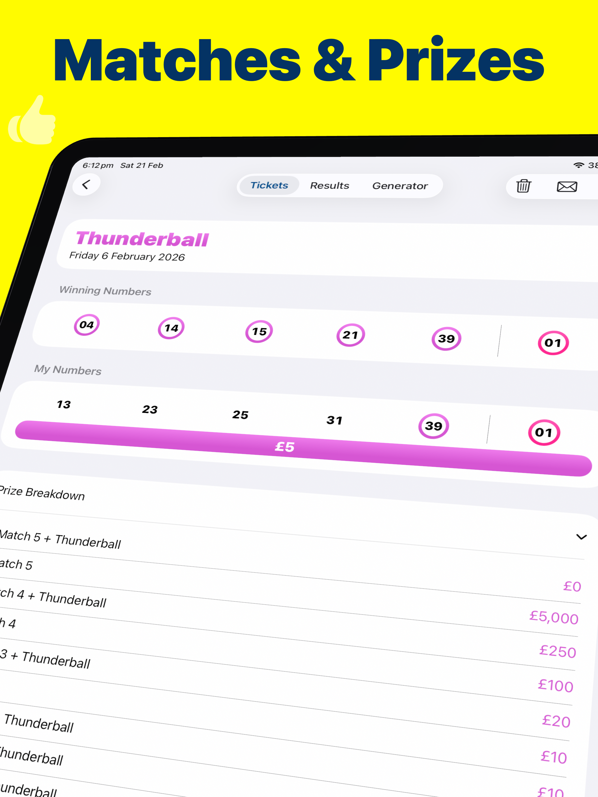 Lotto Lens UK National Lottery screenshot 12