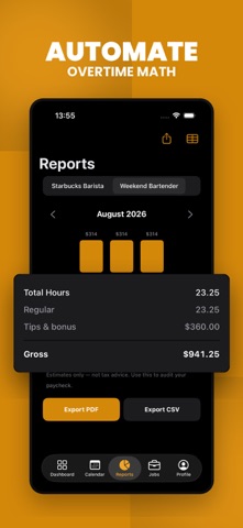 WageFlow: Hourly Wage Tracker Screenshot 2 of 6