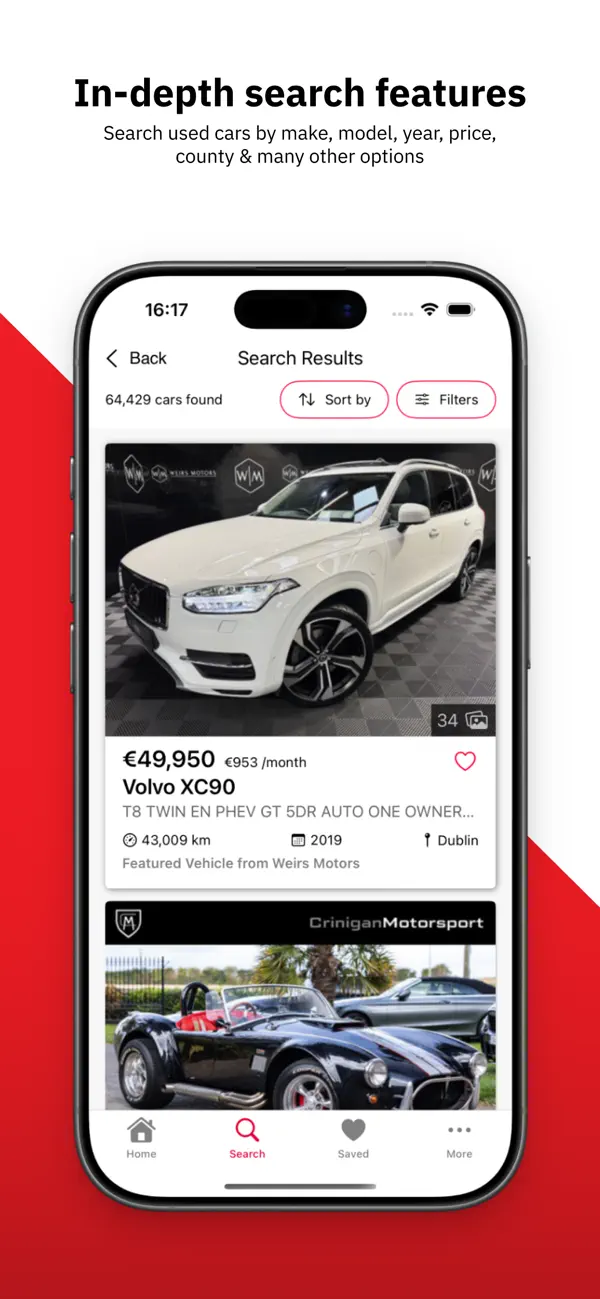 Screenshot #2 pour CarsIreland: Used Cars Ireland