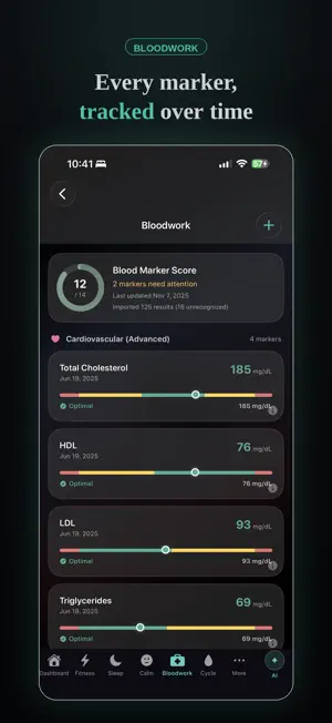 SelfHealth Living: Labs & HRV screenshot 3