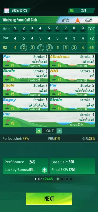 Golf Rising Star : Career Sim screenshot 10