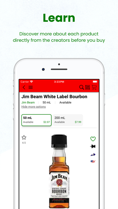 Welcome Wine & Sprits Screenshot