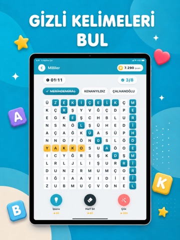 Kelime Avı iPad screenshot
