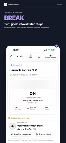 Horae: AI Task Planner Screenshot 2 of 5