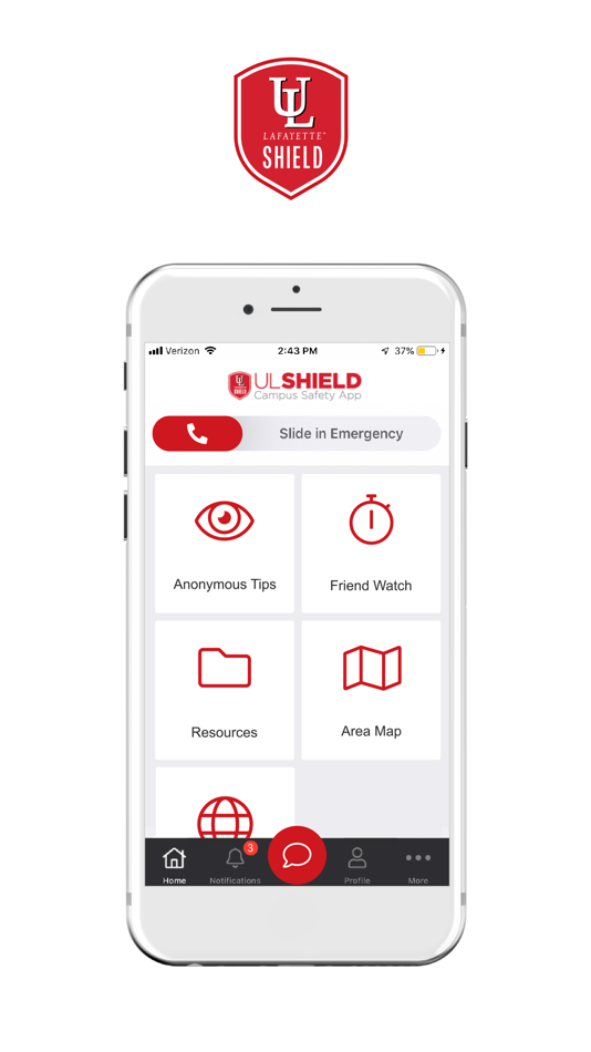 #1. UL Shield (iOS) 게시자: University of Louisiana at Lafayette
