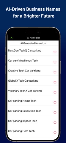Ai Business Name Generator App iPhone screenshot