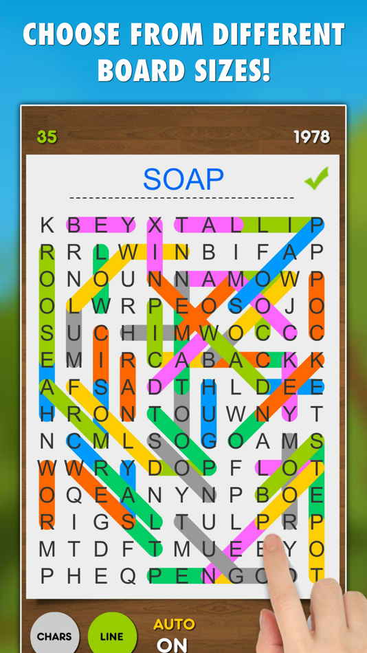 #3. Word Search Game Unlimited (iOS) By: Michal Sajban