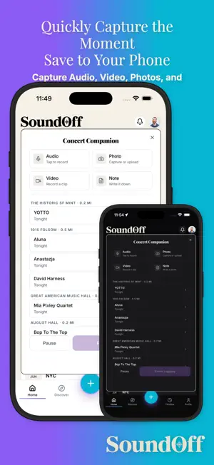SoundOff: Live Music Companion screenshot 4