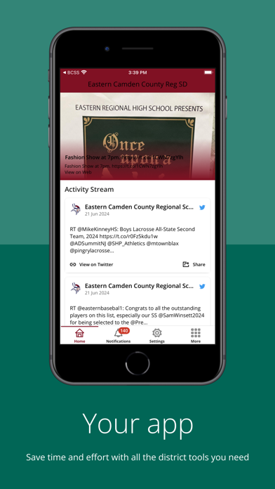 Eastern Camden County Reg SD Screenshot