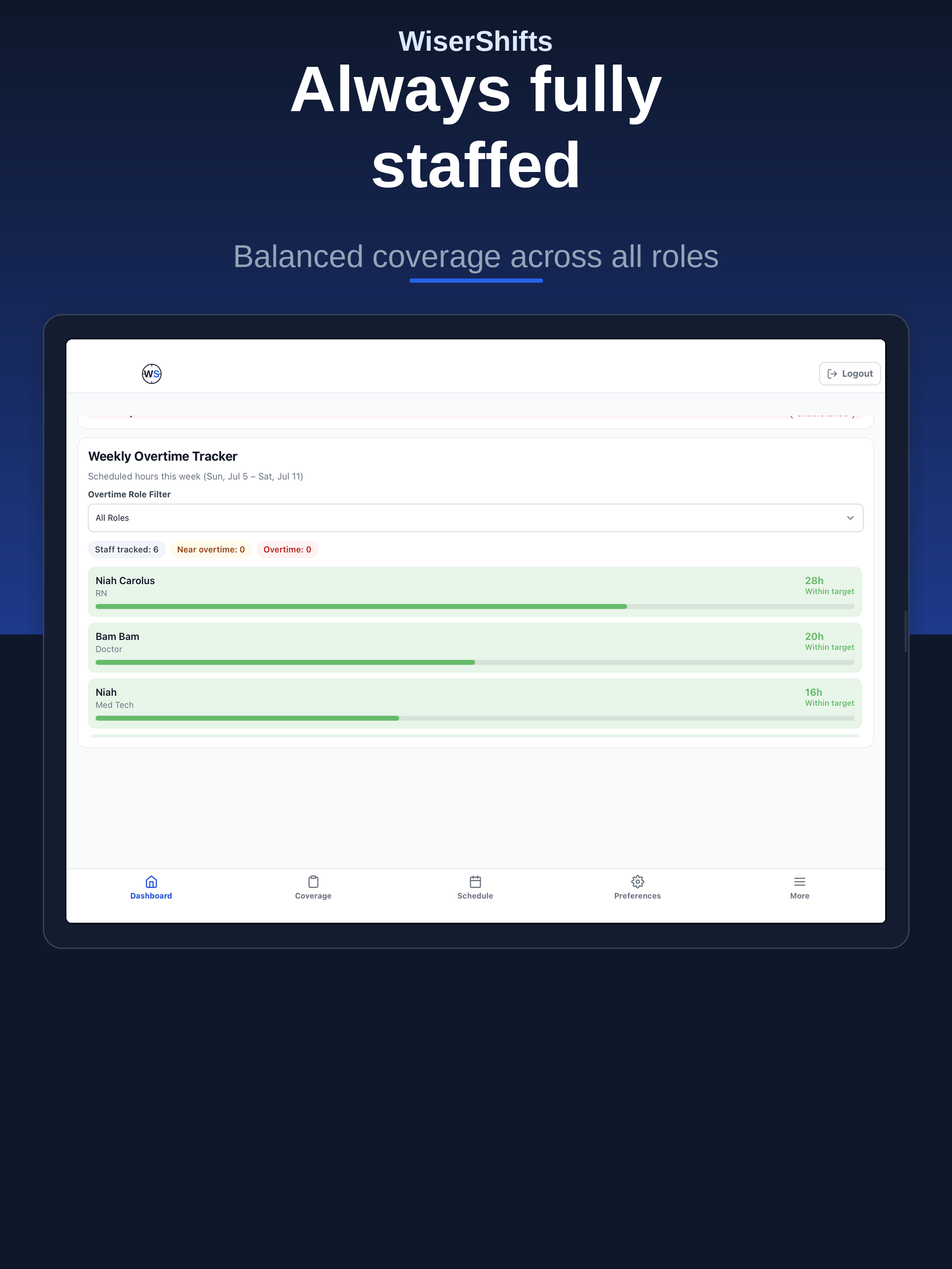 WiserShifts screenshot 15