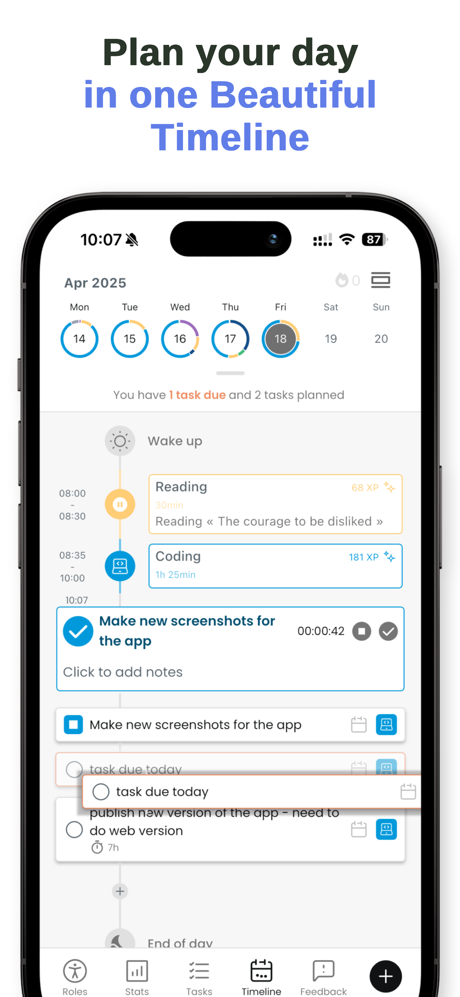Orakemu - Planner Journal Todo screenshot 1