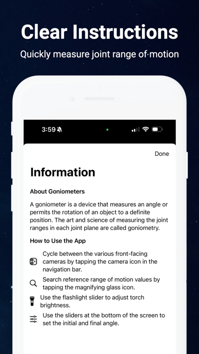 Screenshot #3 pour Goniometer App