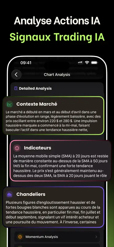 TradeGPT: Bourse, Trading IA screenshot 3 of 7