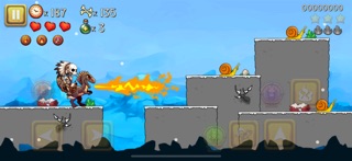 Super Tribe Boy: Dino Run iPhone screenshot