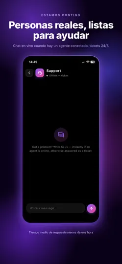 Captura de pantalla de Nyx VPN: Proxy Rápido en iPhone 4