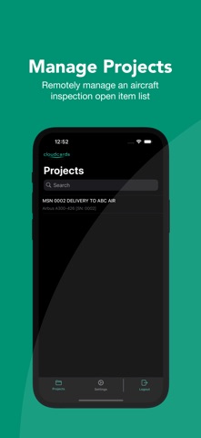 Cloudcards Inspection screenshot