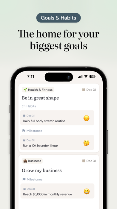 Summit: AI Life Coach Screenshot