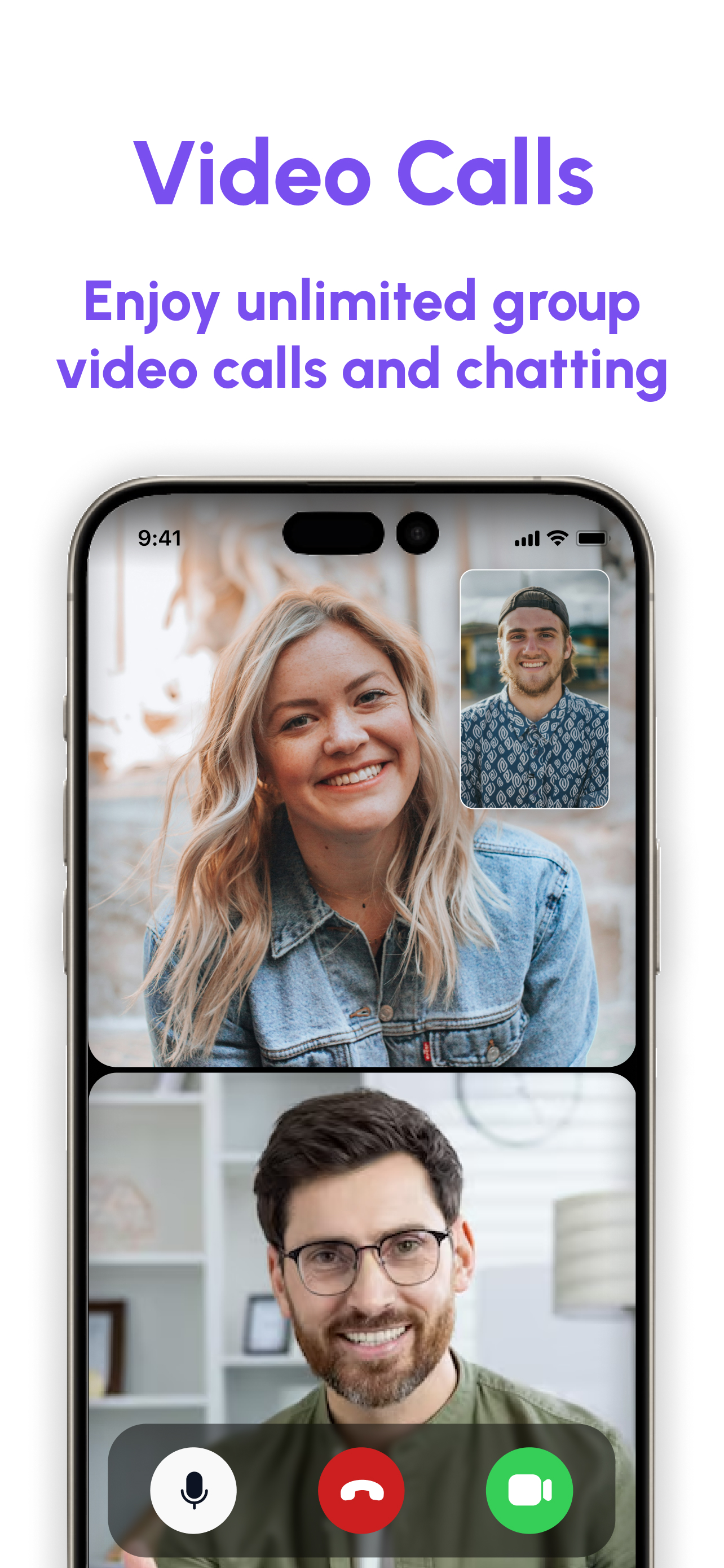 Call App - Text, Voice & Video