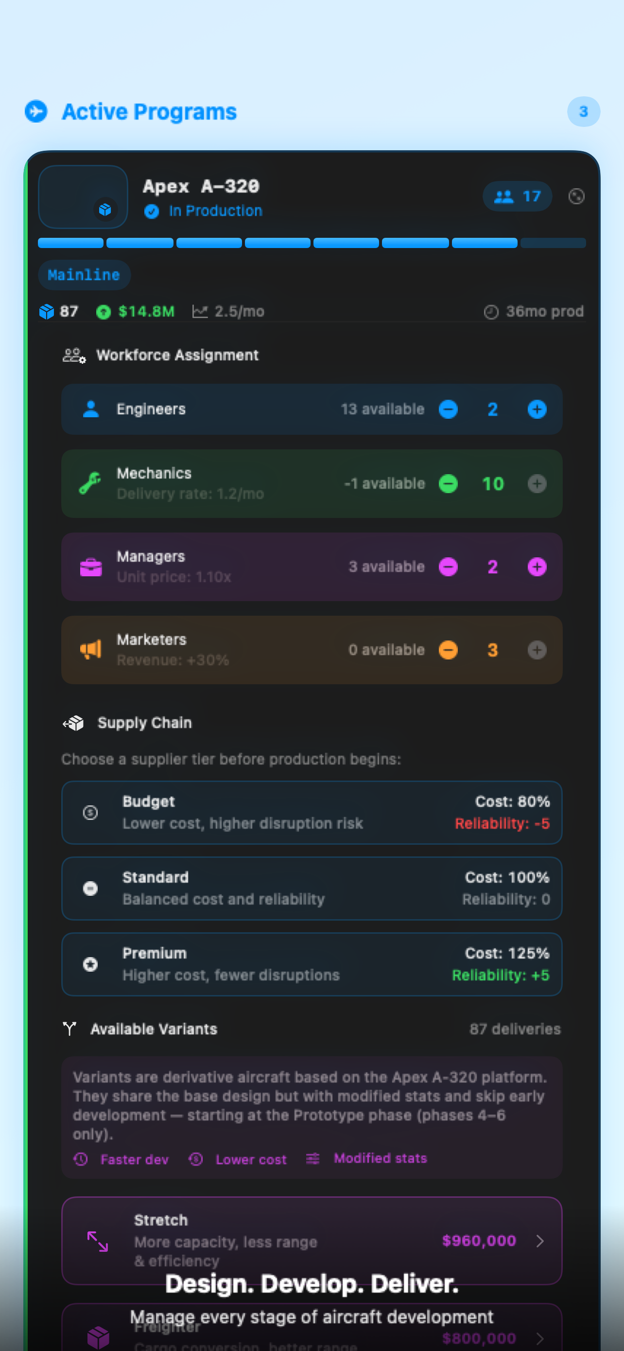 Fabricon: Aerospace screenshot 3