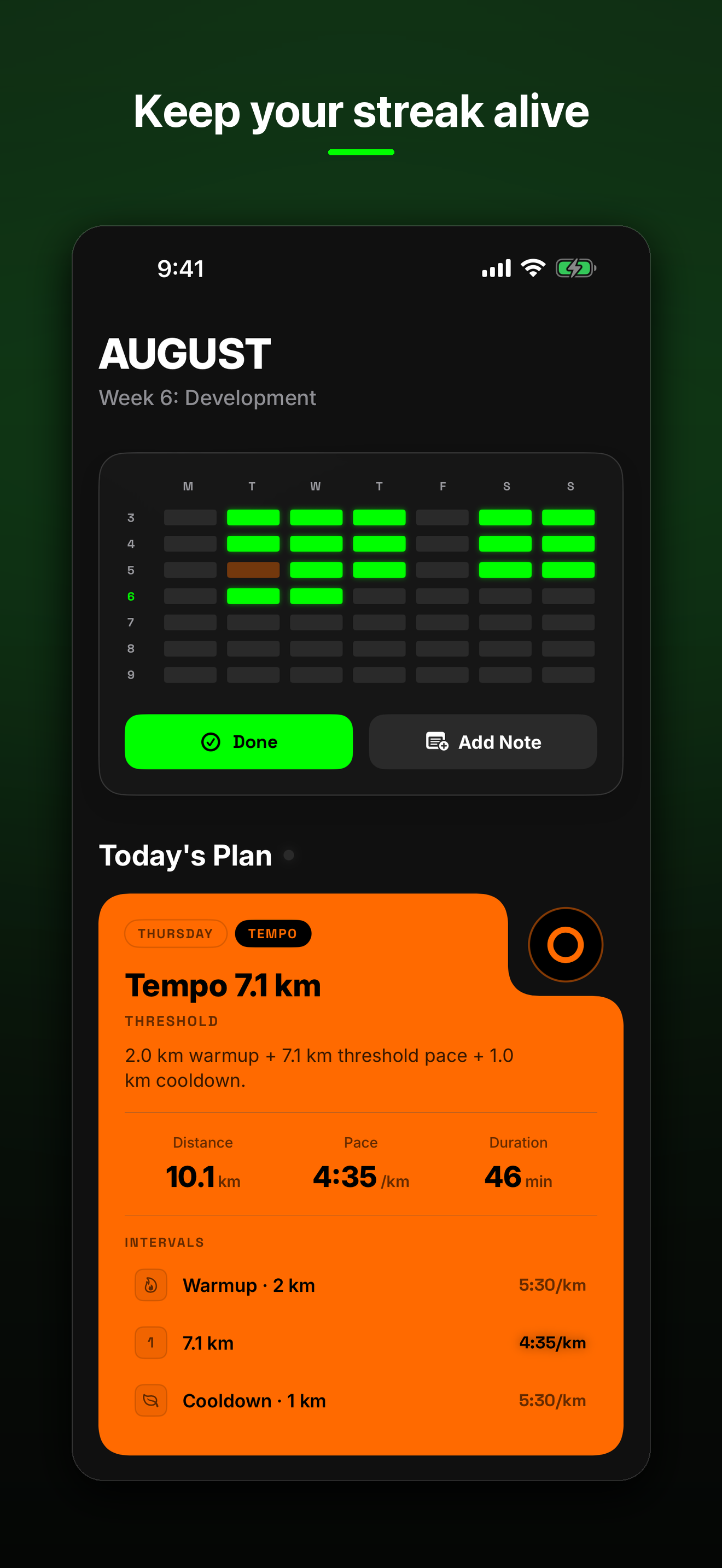Pacer : your personal trainer screenshot 6
