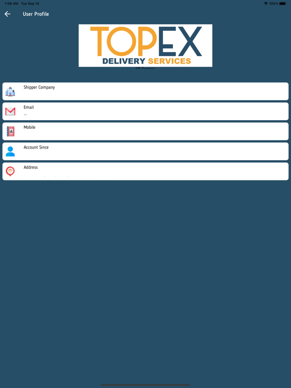 Screenshot #6 pour Topex Delivery Shipper