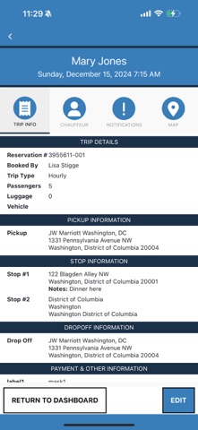 LimoLink Voyager Screenshot 4 of 6