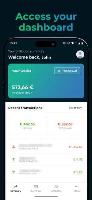 Framework360 - Affiliates screenshot 1