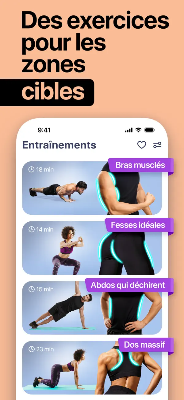 Screenshot #3 pour HitFit – Exercices à la maison