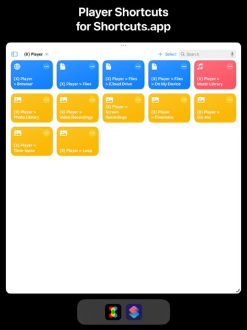 EXTENSION.app iPad screenshot