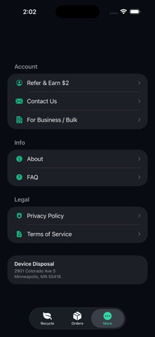 Device Disposal Screenshot 4 of 4