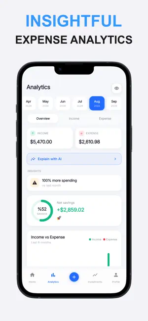 Kozly AI: Finance & Budget screenshot 2