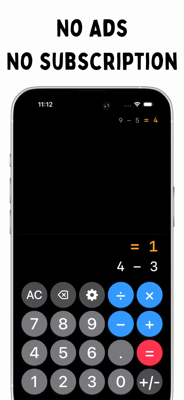 #2. Super Basic Calculator (iOS) Podle: David Koontz