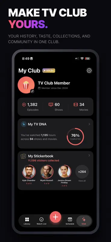 TV Club: Movies & Show Tracker screenshot 8 of 10
