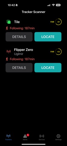 Tracker Detector Screenshot 1 of 9