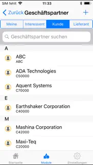 sap business one iphone bildschirmfoto 3