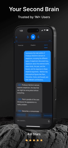 ScreenApp: AI Voice Recorder iPhone screenshot
