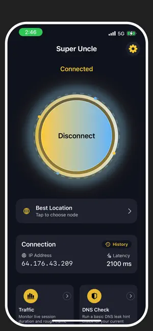 VPN - Super Uncle VPN 2026 screenshot 1