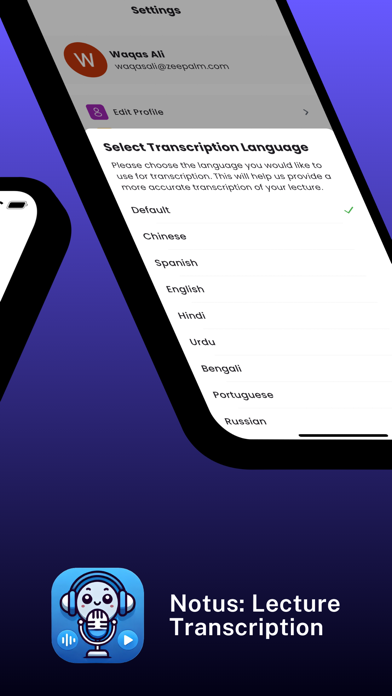 aı note taker: Notus AI Screenshot