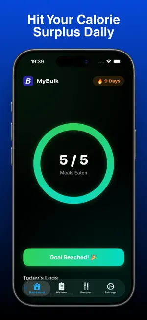 MyBulk - Gain Muscle & Weight screenshot 1