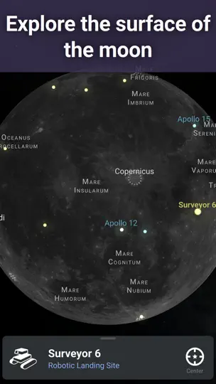Stellarium - Yıldız Haritası iPhone Ekran Görüntüsü 9