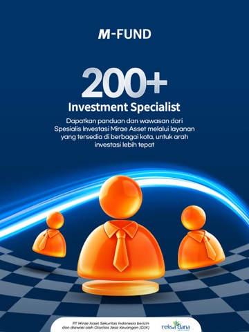 M-FUND: Aplikasi Reksadana iPad screenshot