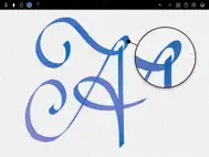 Tayasui Calligraphy ipad bilder 2