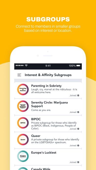 TLC: Sobriety Support Screenshot 3 of 5
