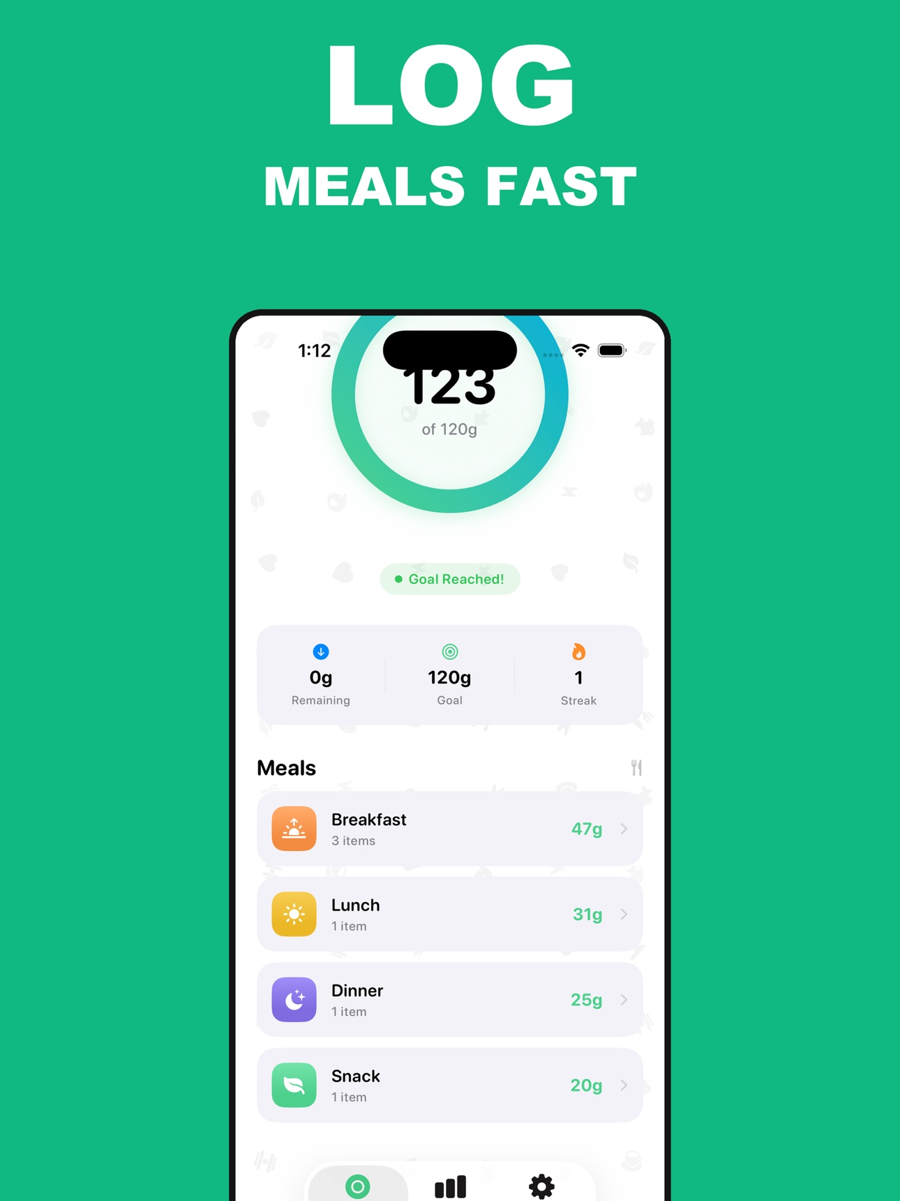 Screenshot 6 of Protein Tracker: Daily Goals