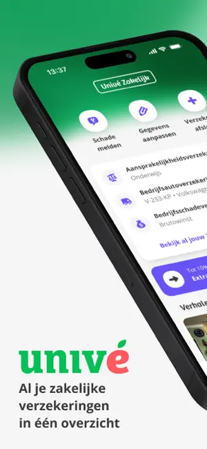 Univé Zakelijk screenshot 1